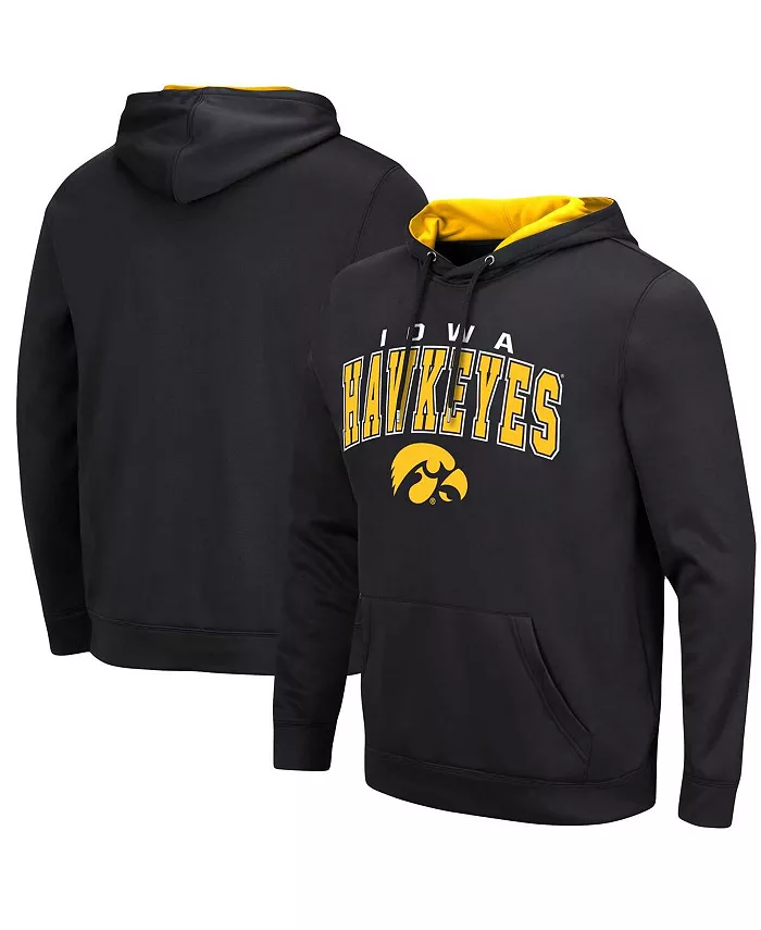 

Мужская толстовка с капюшоном Iowa Hawkeyes Resistance Colosseum, черный