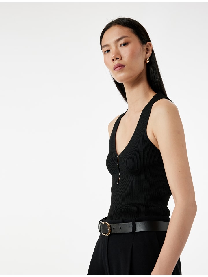 

KOTON Черные майки-топы