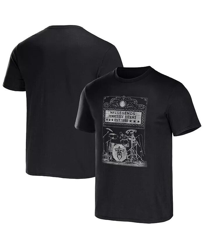 

Мужская черная футболка Tennessee Titans Band NFL x Darius Rucker Collection Fanatics