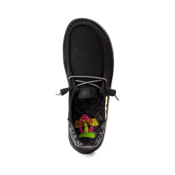 Слипоны Womens HEYDUDE Wendy Slip-On Casual Shoe, цвет Black/Psychedelic Mushroom — фото 2