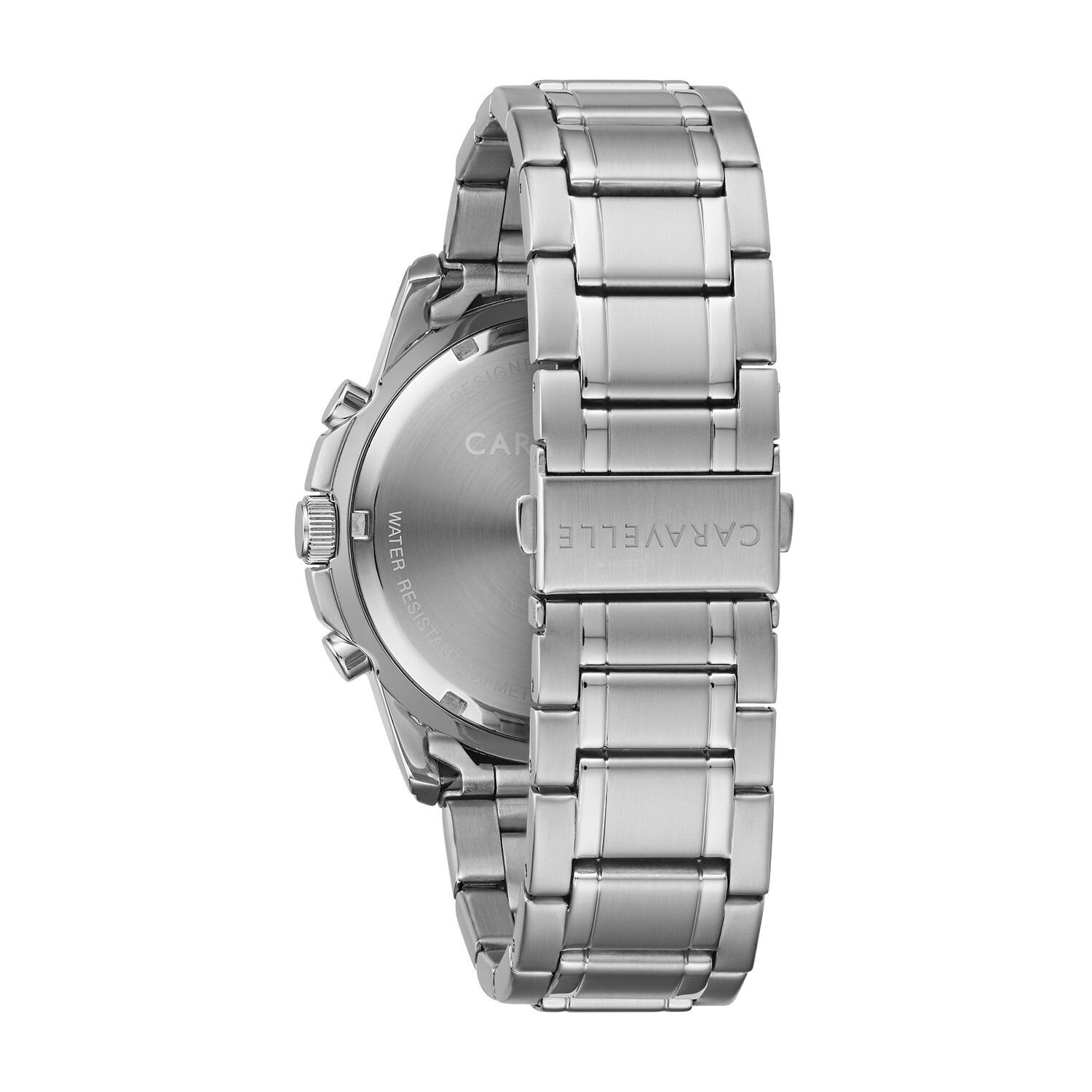 

Мужские часы с хронографом из нержавеющей стали — 43B171 Caravelle by Bulova