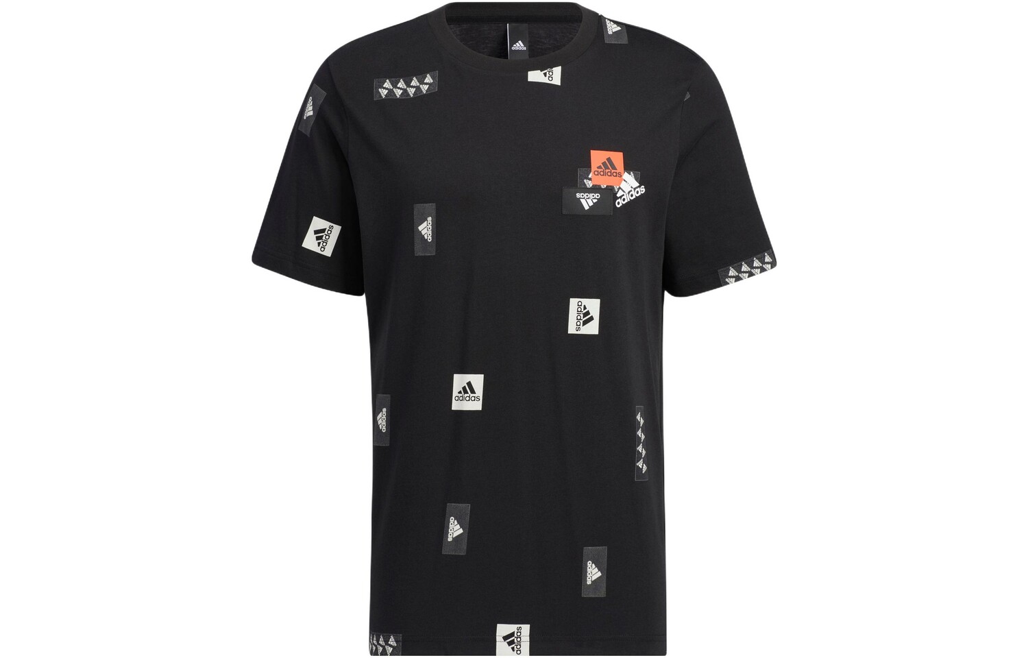 

Футболка мужская черная Adidas, черный