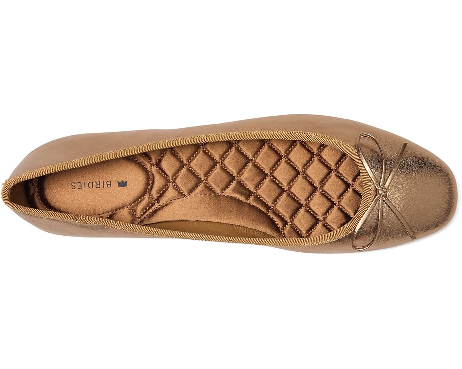 Балетки Birdies Hummingbird Leather Flat, цвет Vintage Gold — фото 2