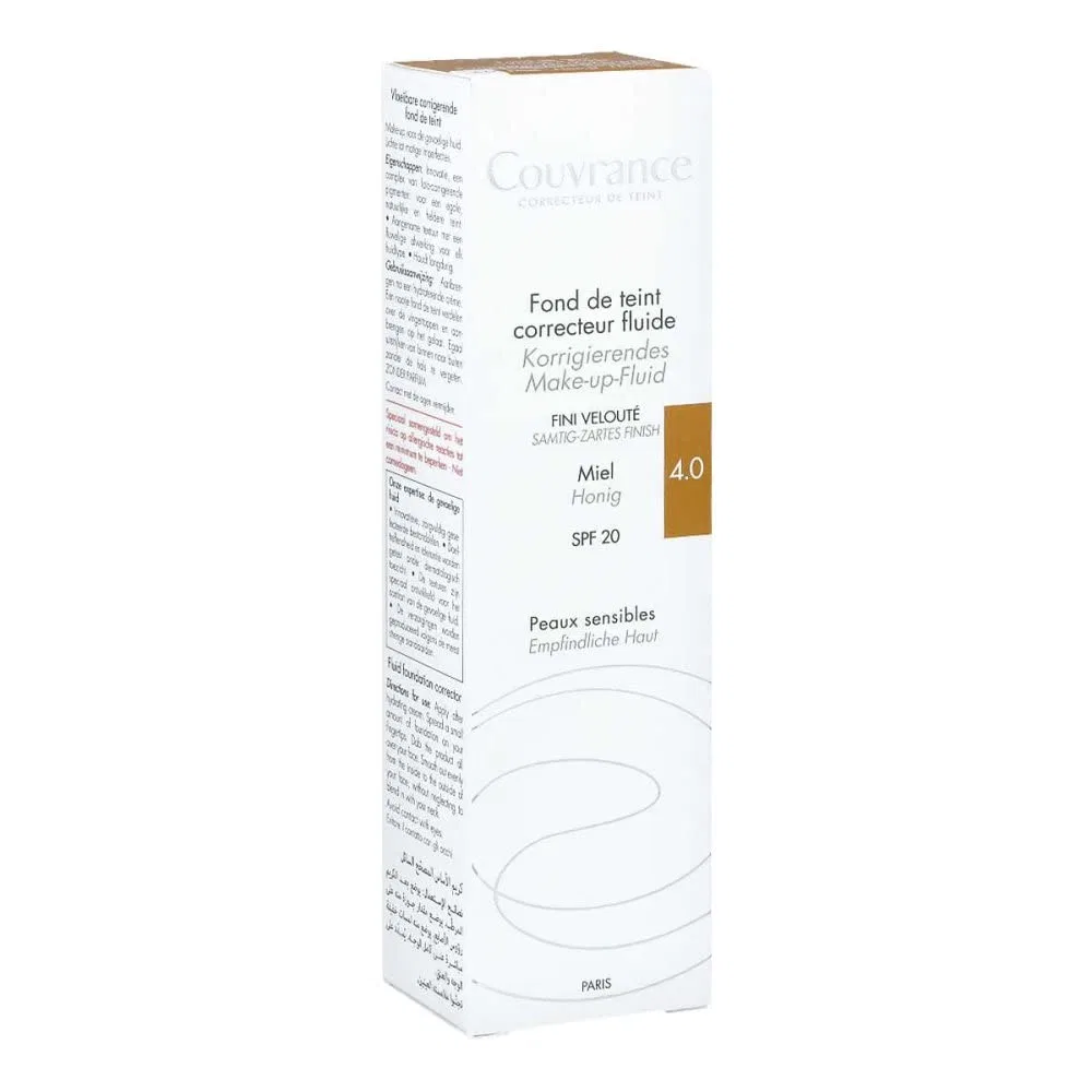 Корректирующий тональный флюид Couvrance Honey от Avène, 30 мл Avene