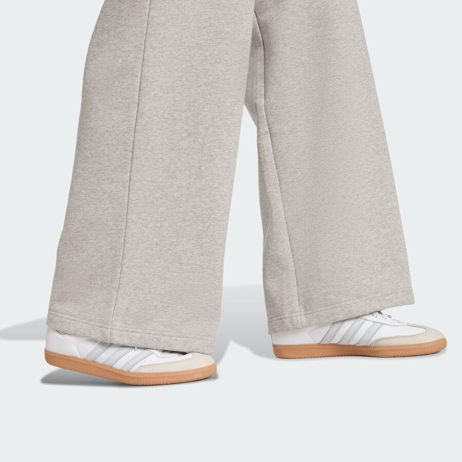 Широкие брюки ADIDAS ORIGINALS Essentials, пятнистый серый — фото 3