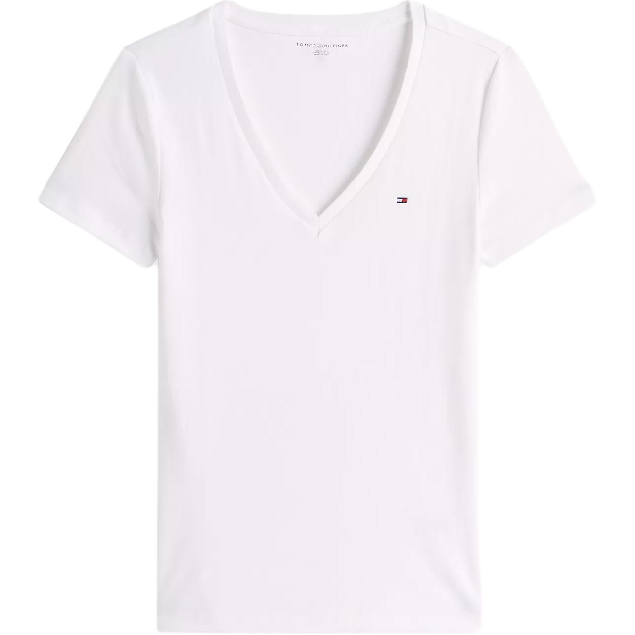 

Футболка Tommy Hilfiger SS24 Set in Sleeve Women's, белый