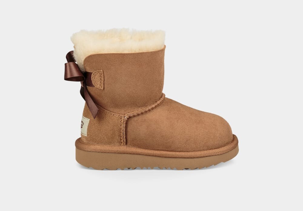 Угги Mini Bailey Bow II Boot UGG, коричневый