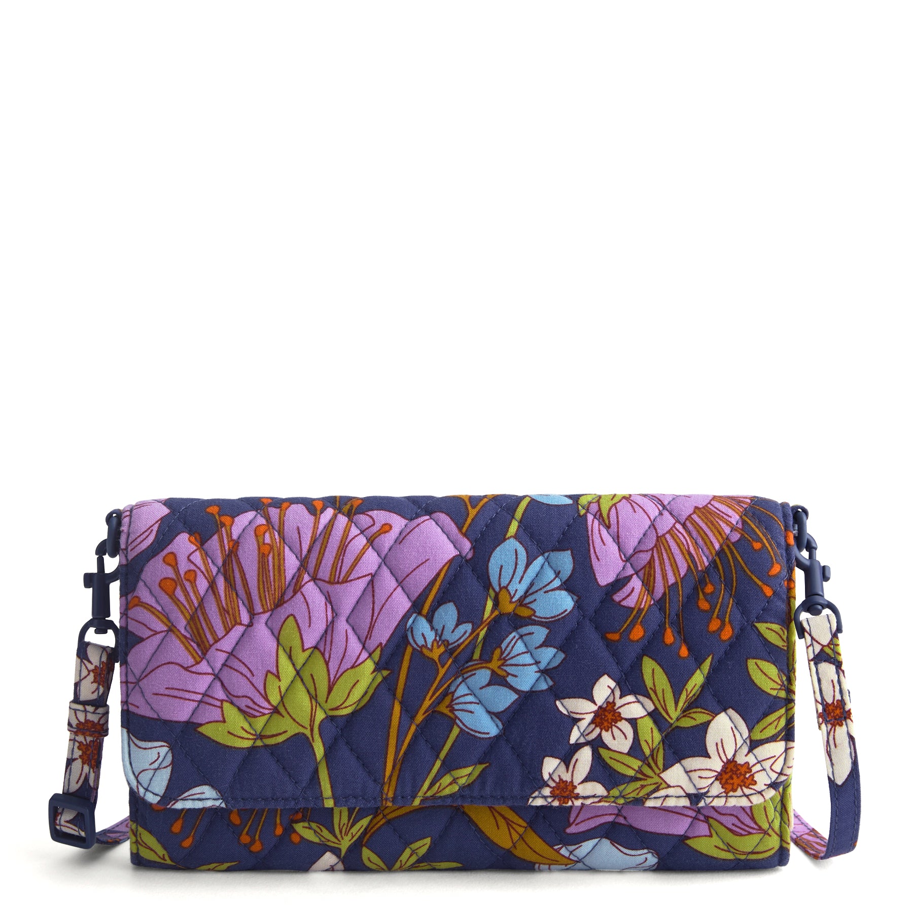 

Кошелек на пояс из хлопка Crossbody Vera Bradley, Coffee Garden