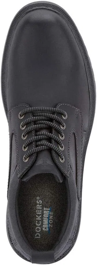 Туфли dockers Men's Warden Oxford, Black — фото 2