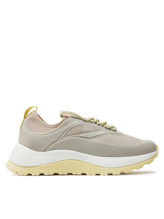 

Кроссовки Runner Lace Up Caging Calvin Klein, бежевый