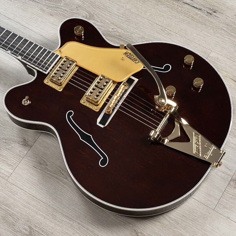 

Электрогитара Gretsch G6122TG Players Country Gentleman Hollow Body Guitar, Walnut Stain