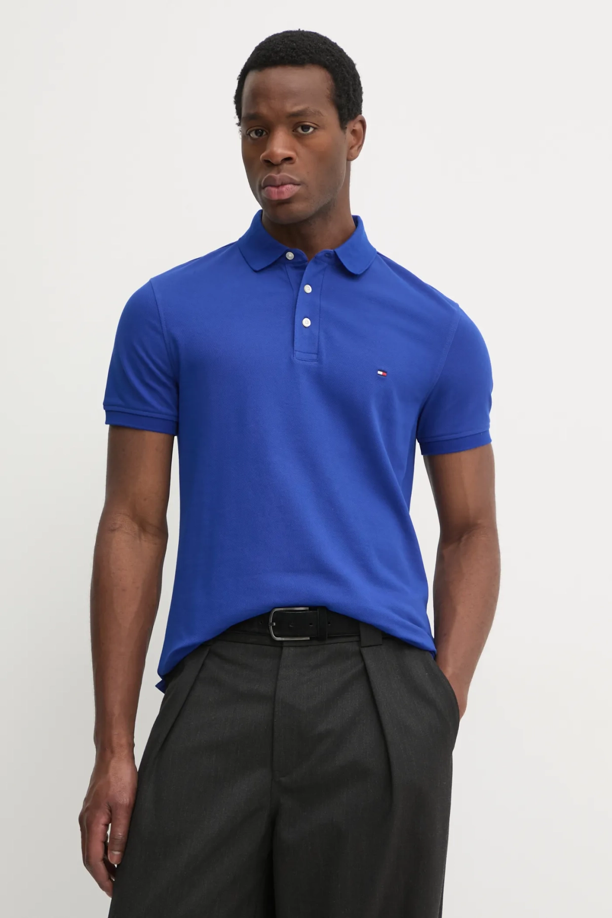 

Поло Tommy Hilfiger, синий