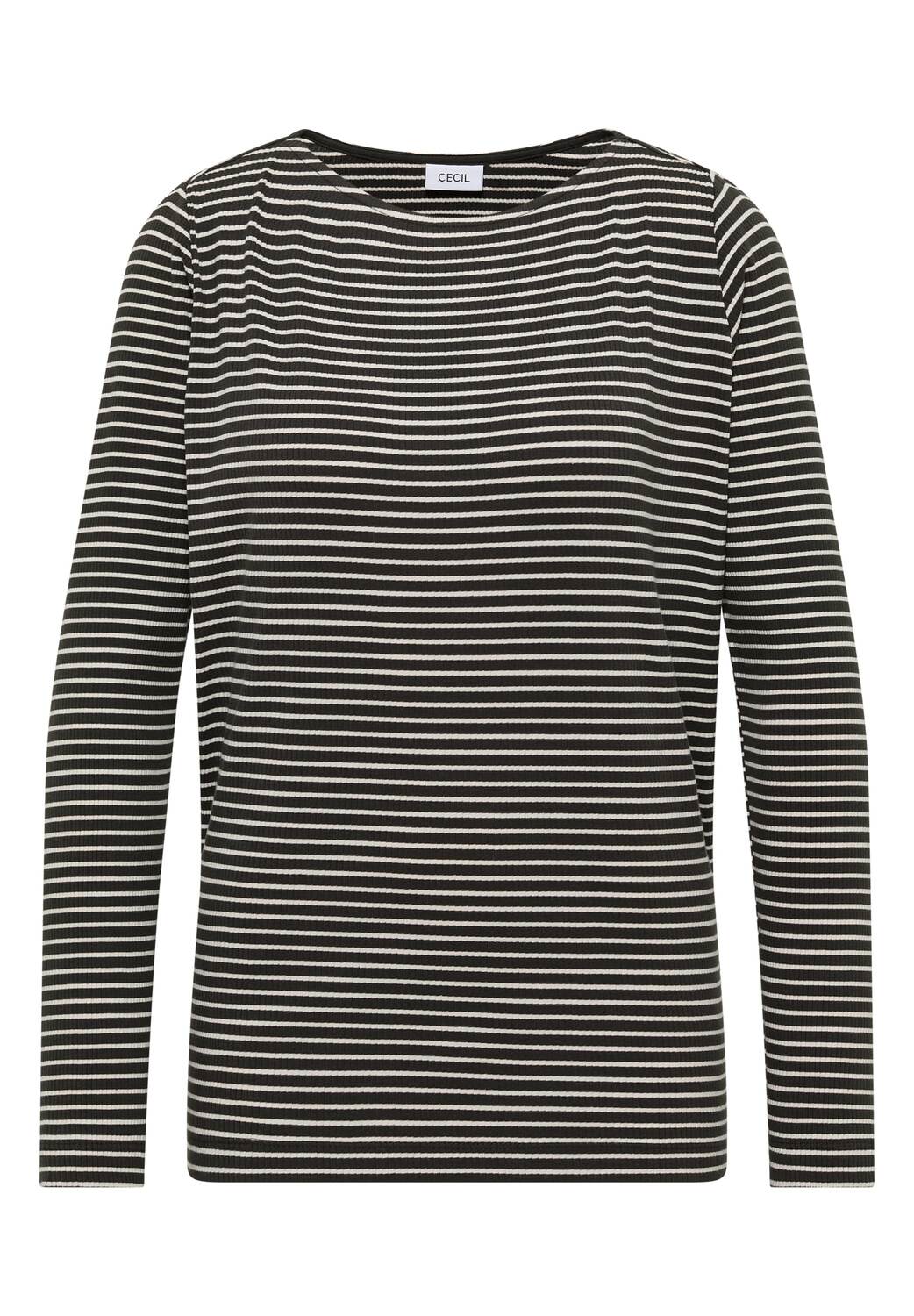 

CECIL Лонгслив в черном цвете