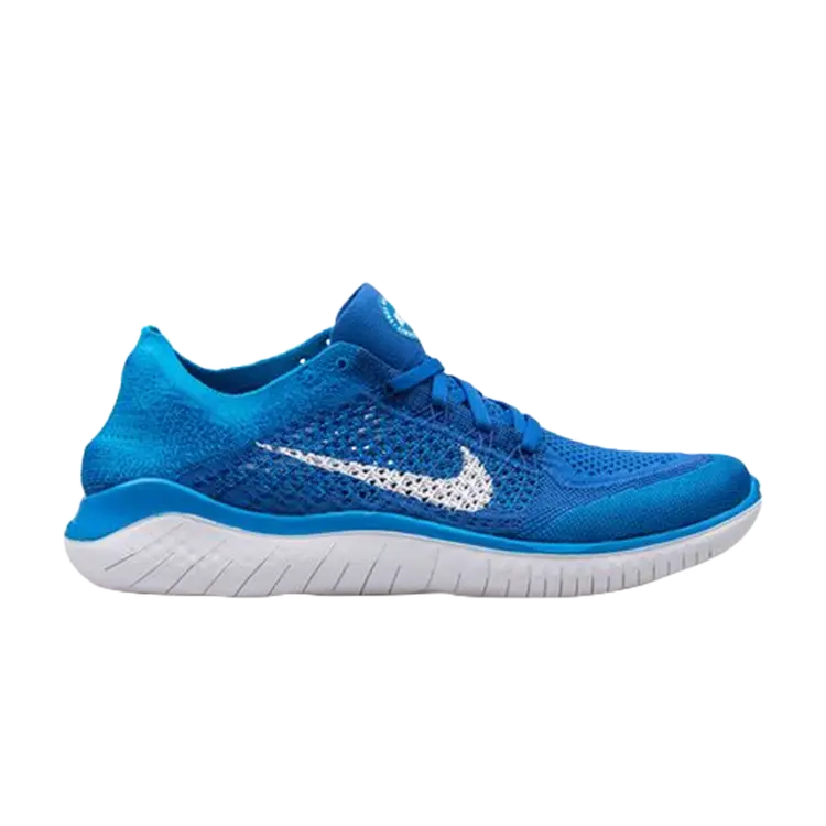 

Кроссовки Nike Free RN Flyknit 2018 'Game Royal', синий