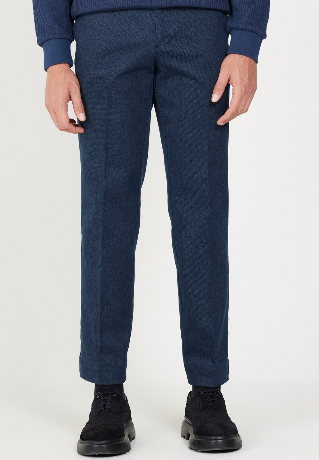 

Брюки Comfort Fit Side Pocket AC&CO / ALTINYILDIZ CLASSICS, темно-синие