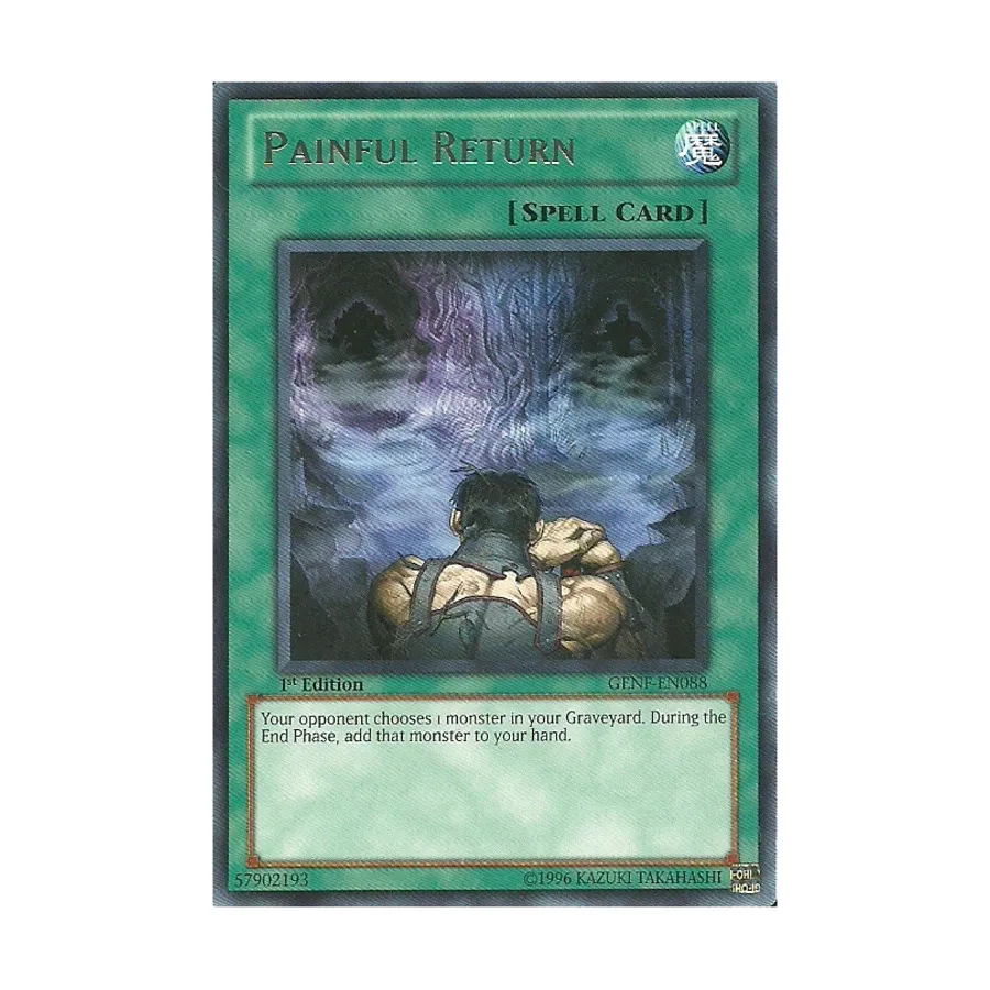 

CCG Болезненное возвращение (редкое), Yu-Gi-Oh - Generation Force - Singles