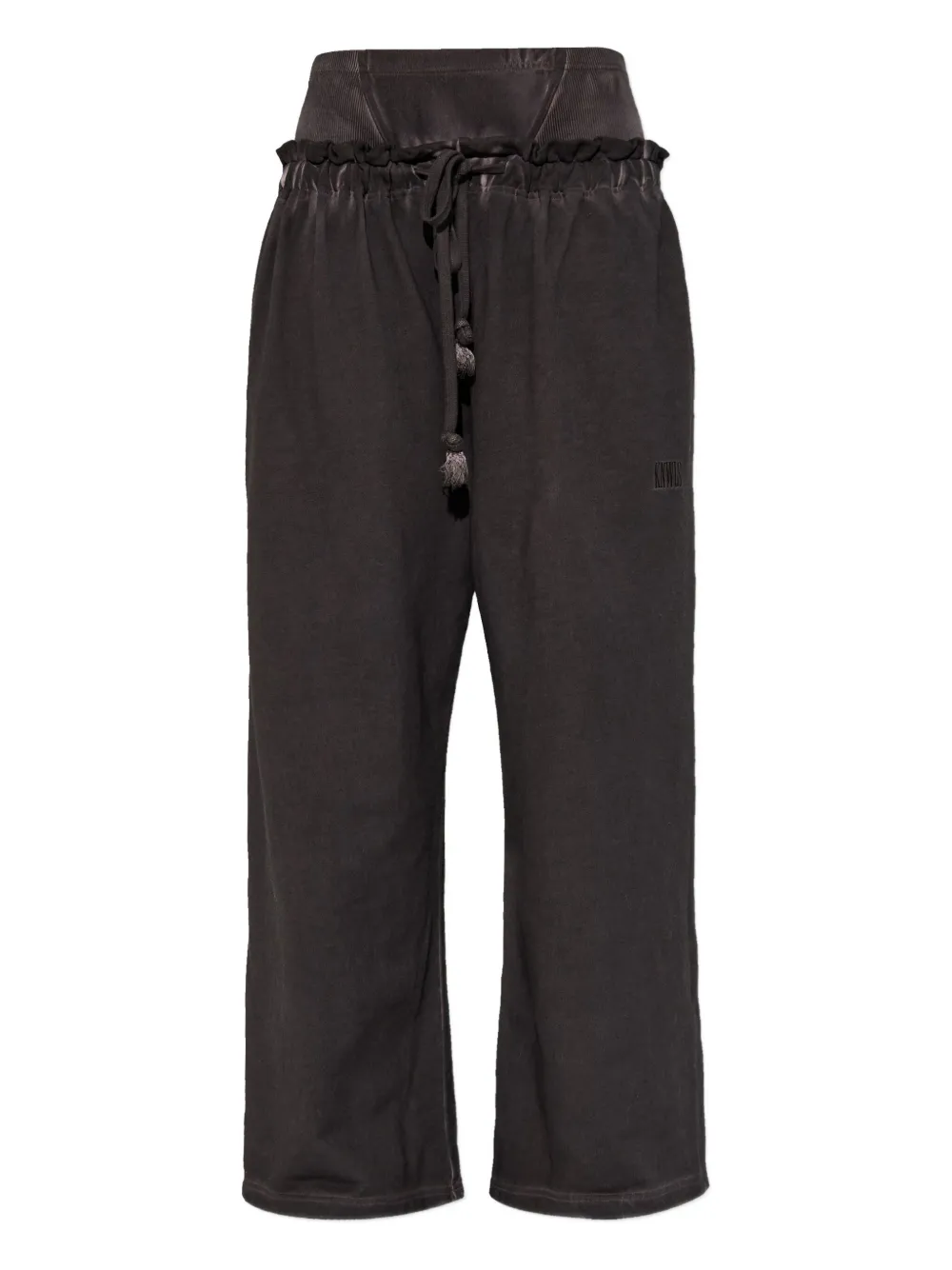 

Треники с завязками цвета дымки Knwls, черный