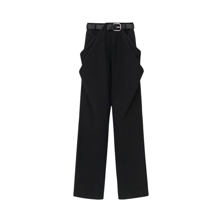 

Брюки Loewe Draped Trousers, черный