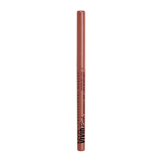 

Яркий насыщенный механический карандаш для глаз NYX Professional Makeup, цвет spicy pearl, 0,28 гр