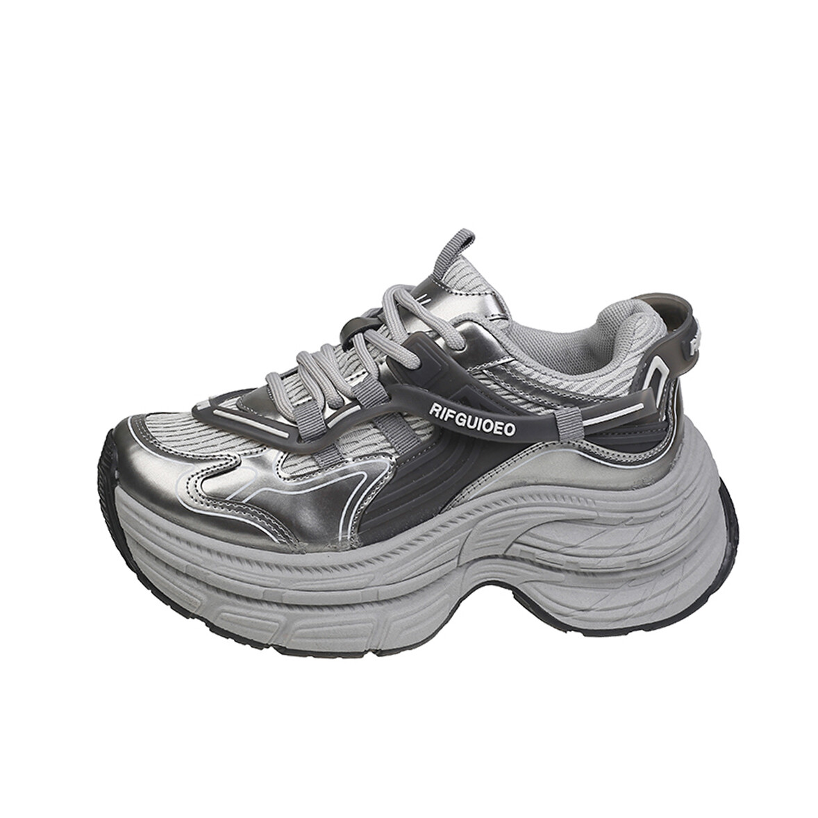 

Кроссовки MXGM Chunky Sneakers Women's Low-Top, черный