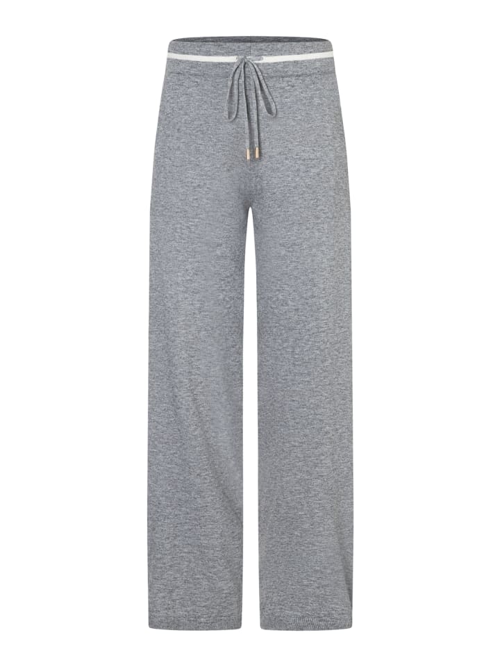 

мягкие, удобные трикотажные брюки теплого серого меланжевого цвета More & More