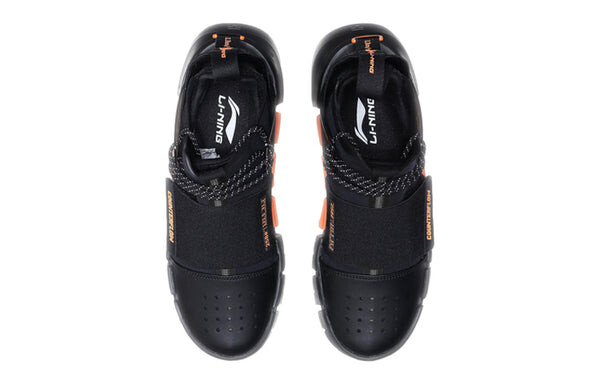 Кроссовки контрфлоу легкие колеса 0.9 hi Li-Ning, оранжевый — фото 4