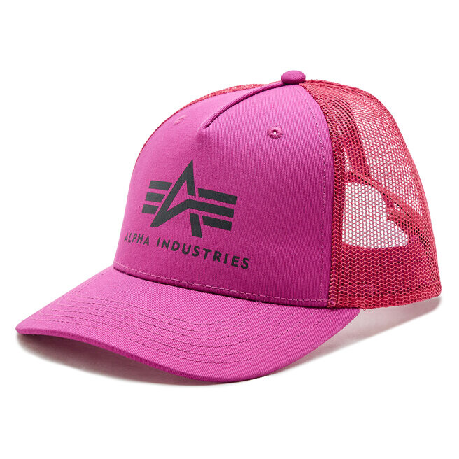 

Бейсболка Alpha Industries Basic, розовый