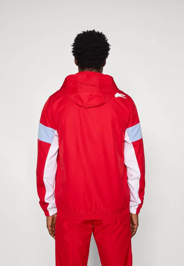 Тренировочная куртка Lacoste Sport Tennis, водоотталкивающая, красный — фото 3