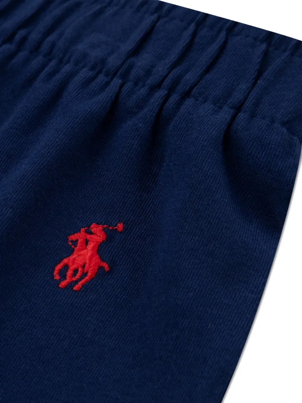 Комплект шорт с логотипом Polo Ralph Lauren Kids, синий — фото 3