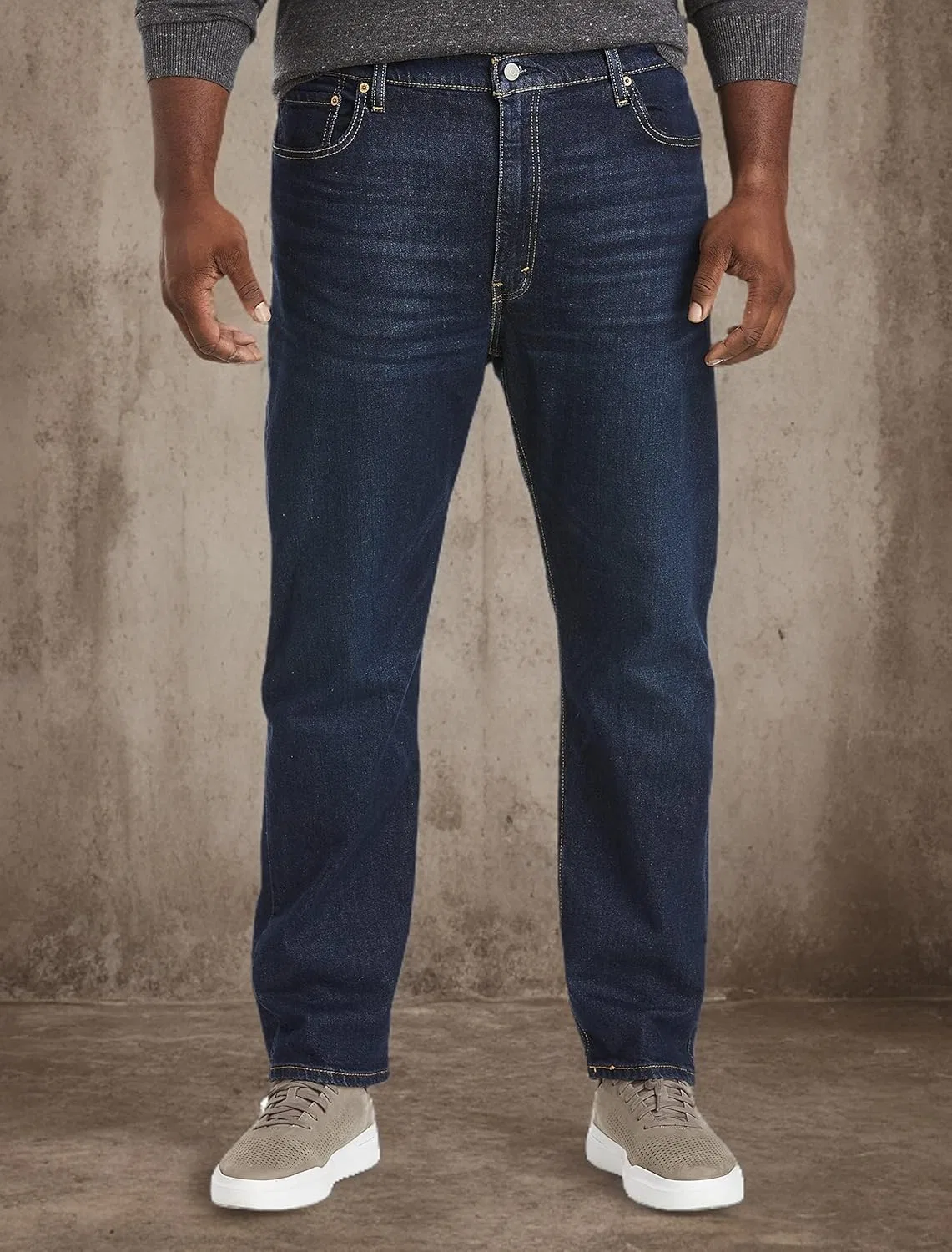 Джинсы зауженные Levi's, темно-синий — фото 3