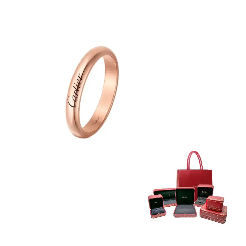 

C De Rings Unisex Cartier, розовый золотой