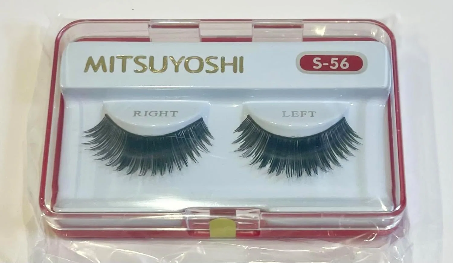 Накладные ресницы Sanzen Eyelash S-56 коричневые Miyoshi
