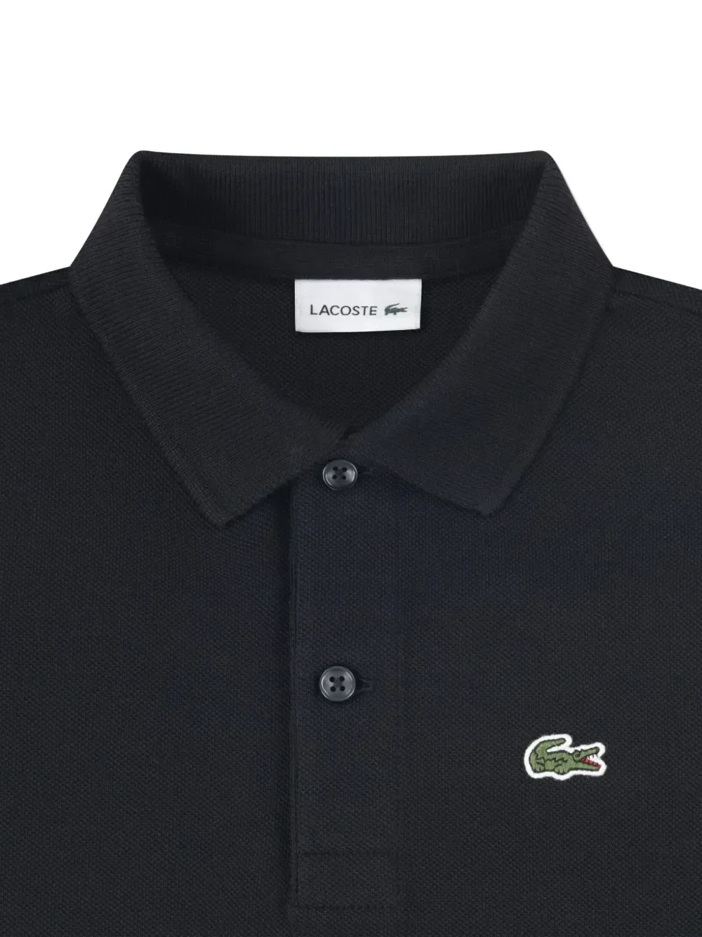 Рубашка поло с нашивкой-логотипом Lacoste Kids, серый — фото 4