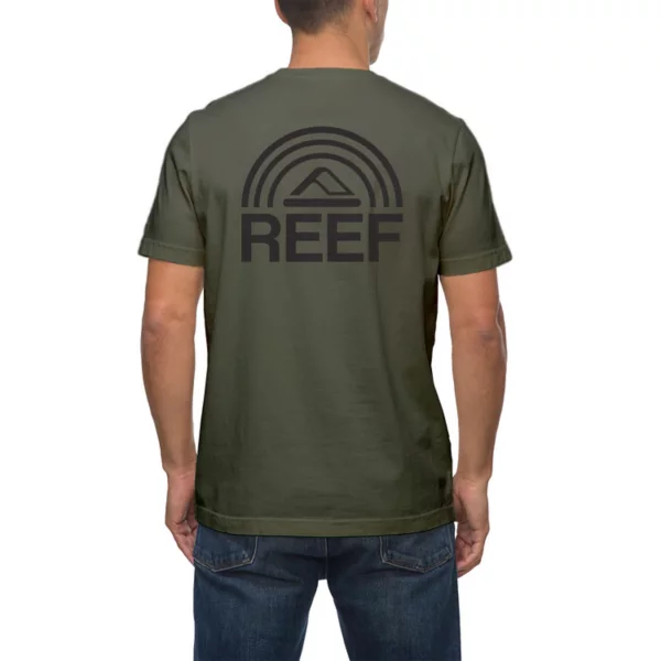 

Мужская футболка с принтом Элиаса Reef, цвет military green