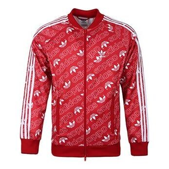 

Куртка originals monogram tt sports jacket red Adidas, красный