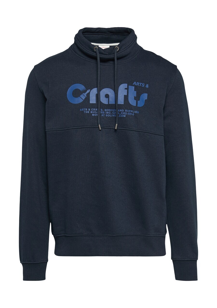 

Свитер s.Oliver Sweatshirt, синий/темно-синий