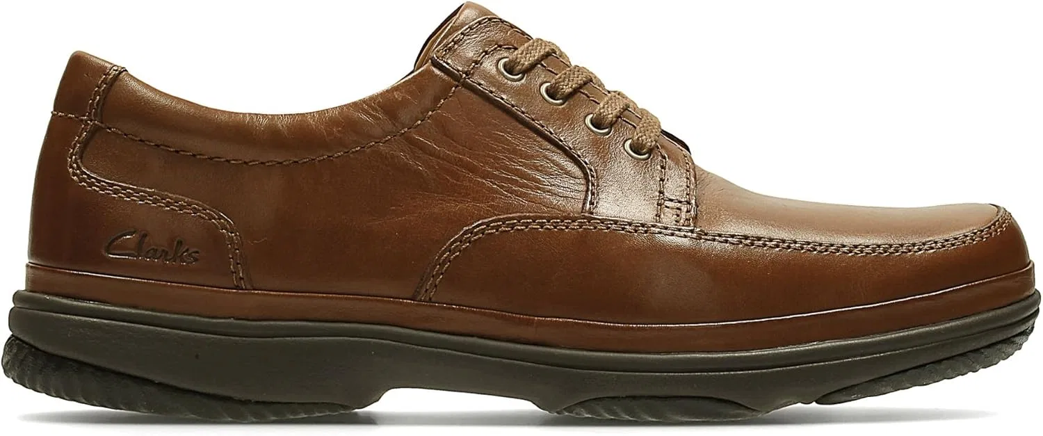 Туфли Rapid Mile Men Casual Shoes Clarks, Mahogany