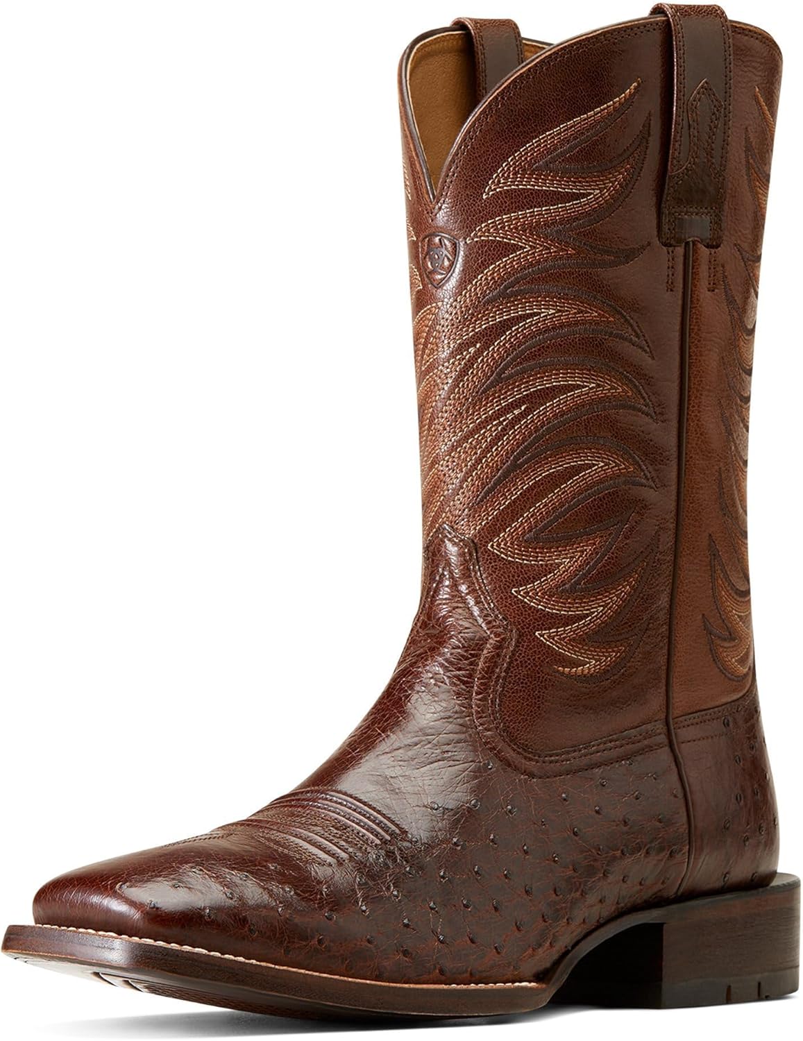 

Мужские вестерн-бутсы Ariat Badlands, Dark Tabac Smooth Quill Ostritch