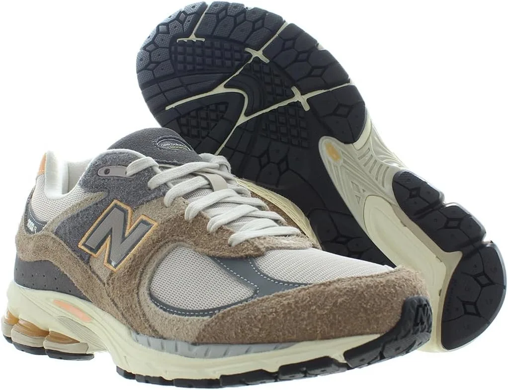 Мужские кроссовки New Balance 2002r, оранжевый/коричневый — фото 2