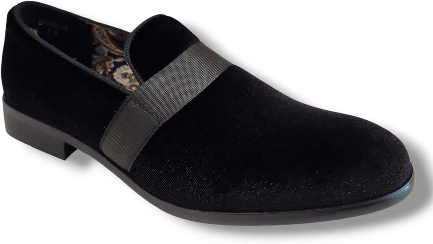 

Мужские блестящие моксин-слипоны Jazame с закругленным носком, формальные туфли - Дресс-обувь для мужчин, лоферы для мужчин, классические туфли, черный