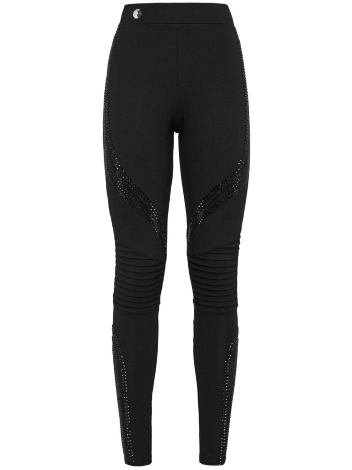 

Philipp Plein легинсы с кристаллами, черный