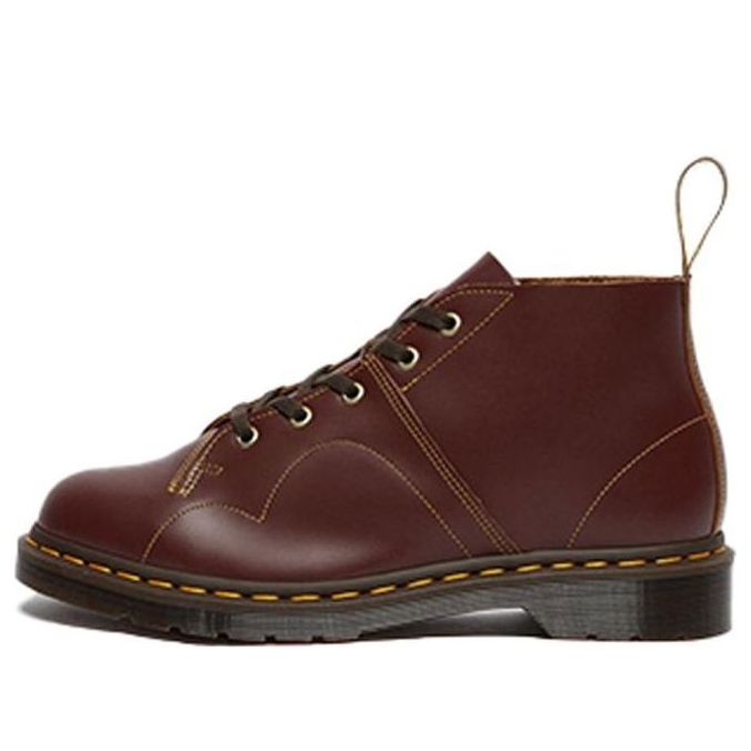 

Ботинки Dr. Martens Church Smooth Leather Monkey Boots Dark Red 16054601, Красный, Ботинки Dr. Martens Church Smooth Leather Monkey Boots Dark Red 16054601