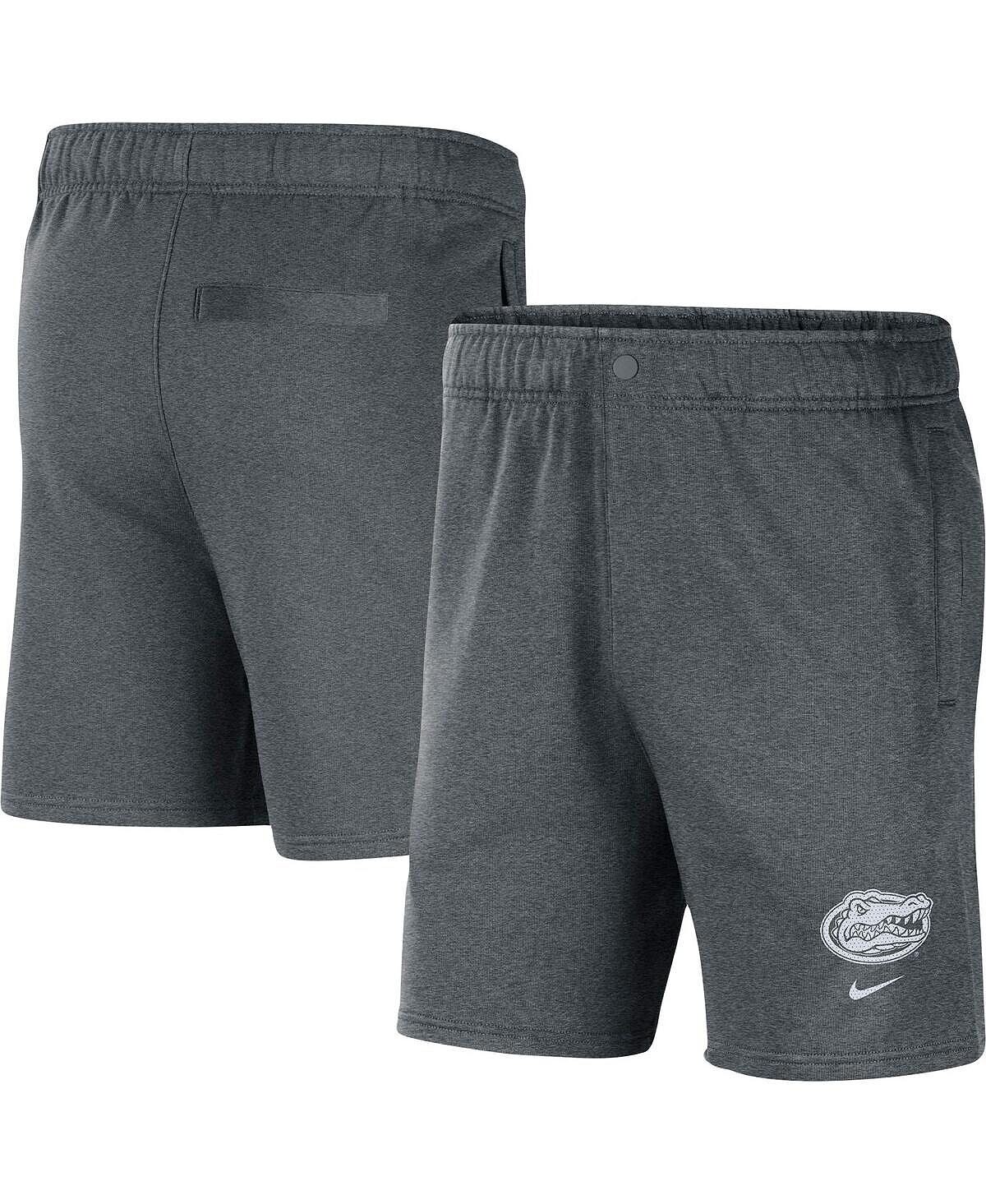 

Мужские серые флисовые шорты Florida Gators Nike