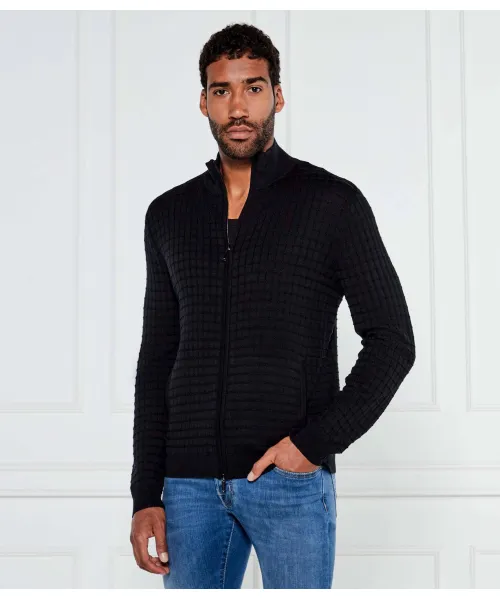 

Свитер Regular fit Emporio Armani, черный