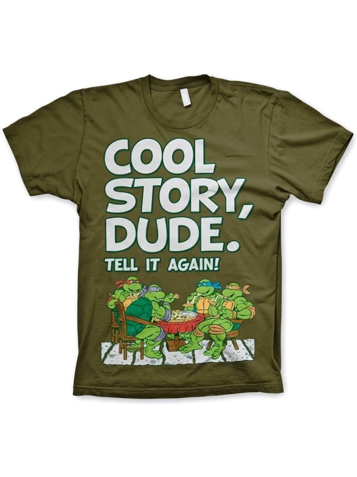 

Рубашка зеленого цвета Teenage Mutant Ninja Turtles