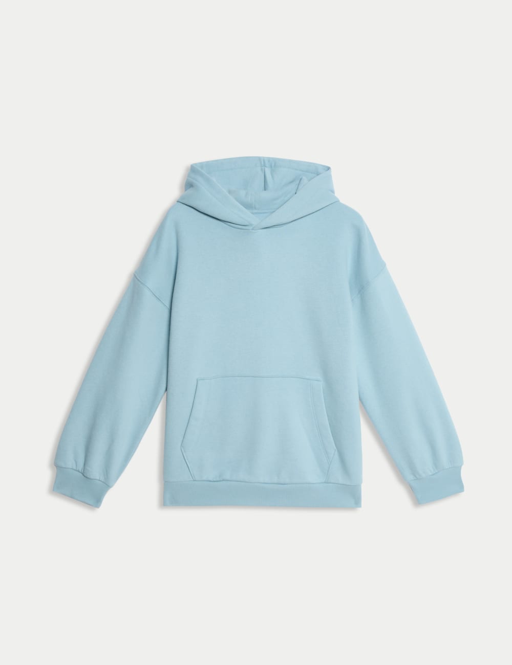 

Толстовка с капюшоном из хлопка Marks & Spencer, бирюзовый