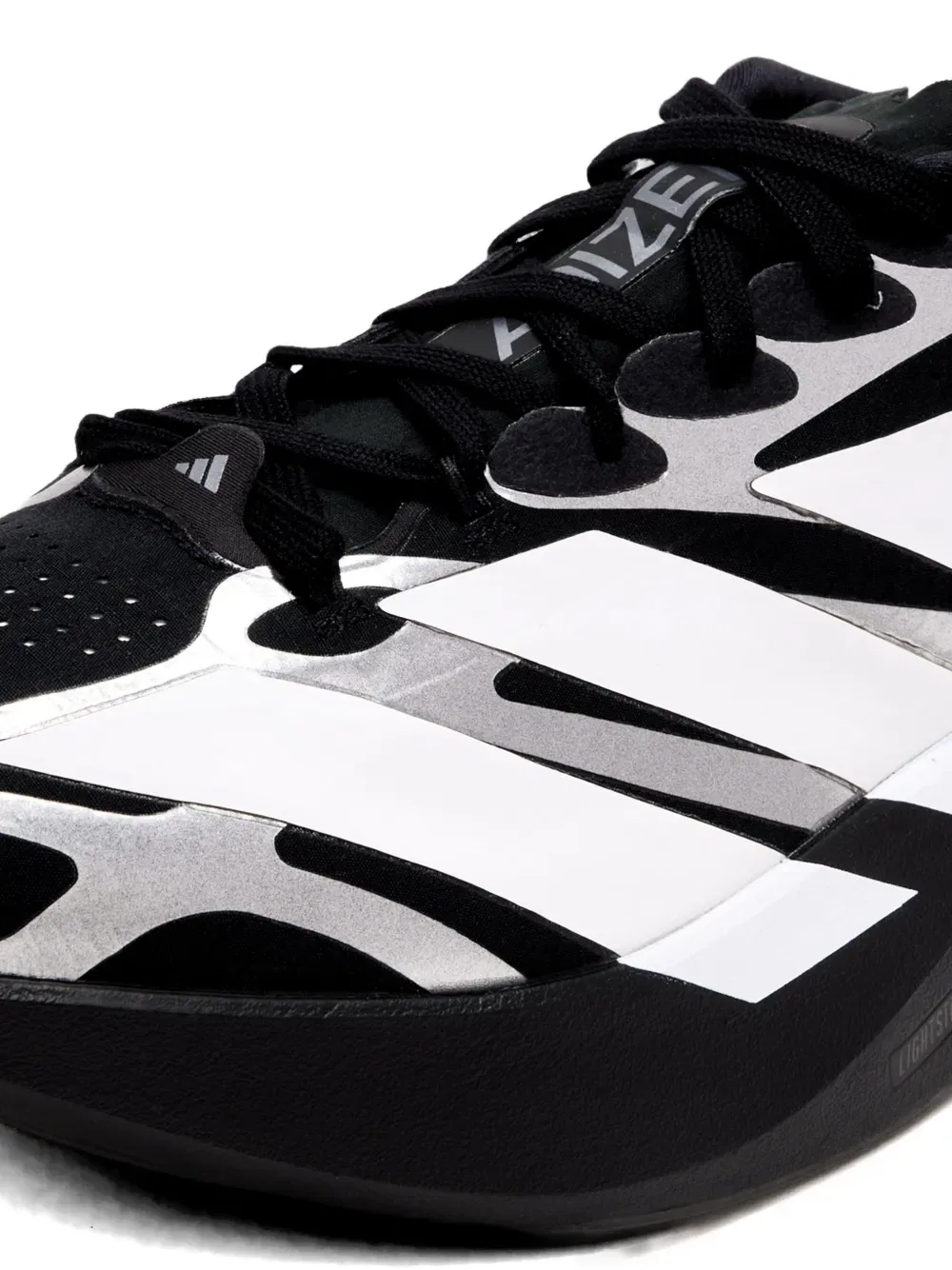 Кроссовки Adizero evo на шнуровке Adidas, черный — фото 4
