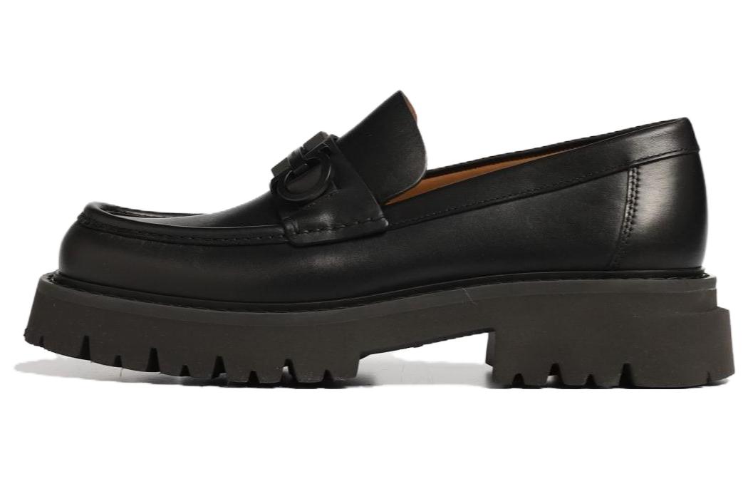 

Ferragamo Лоферы мужские черные