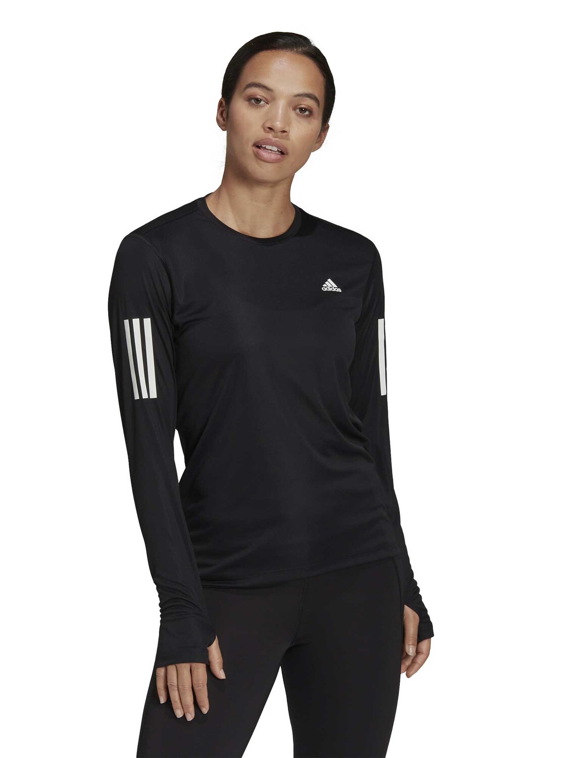 

Блуза Adidas Performance Own the Run Long-Sleeve Top, черный