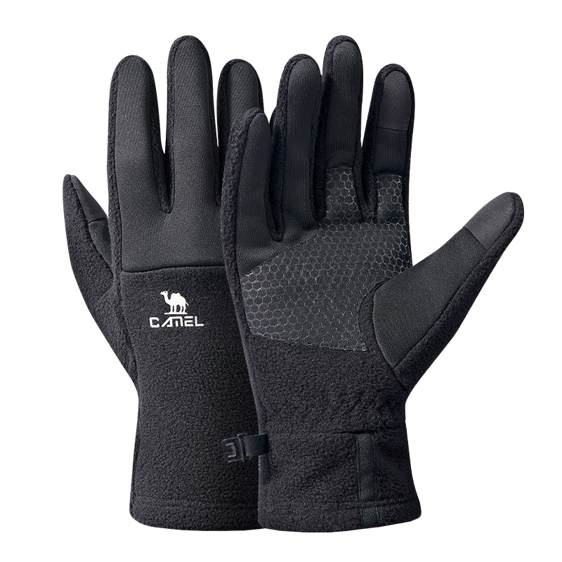 

Унисекс спортивные перчатки из полиэстера CAMEL, черный